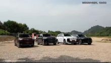 岚图泰山X8直播挑战45°超陡天梯
