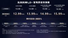 把高阶智驾带入15万家用市场，东风风神L8+正式上市，限时置换12.99万起